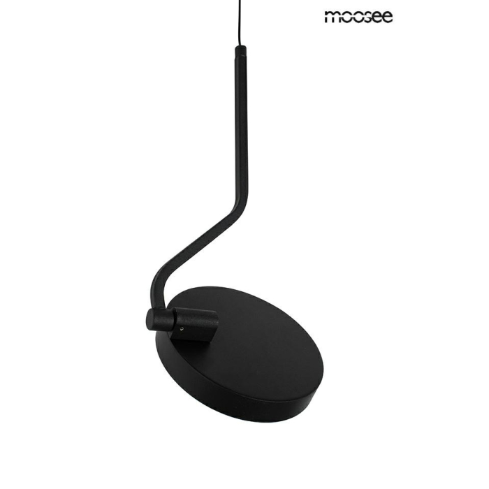 MOOSEE lampa ścienna FLAT czarna (MSE010100384)