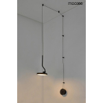 MOOSEE lampa ścienna FLAT czarna (MSE010100384)