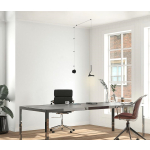 MOOSEE lampa ścienna FLAT czarna (MSE010100384)