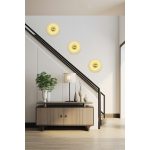 MOOSEE lampa ścienna ONDA złota (MSE1501100146)
