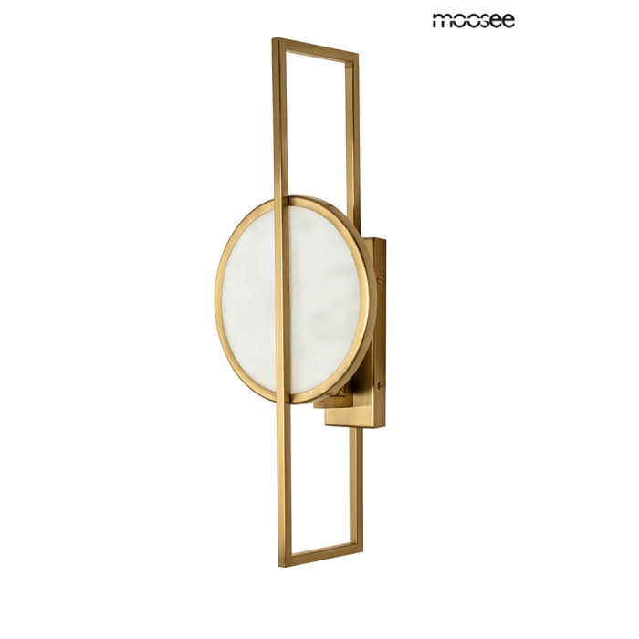 MOOSEE lampa ścienna TROYA złota (MSE1501100144)