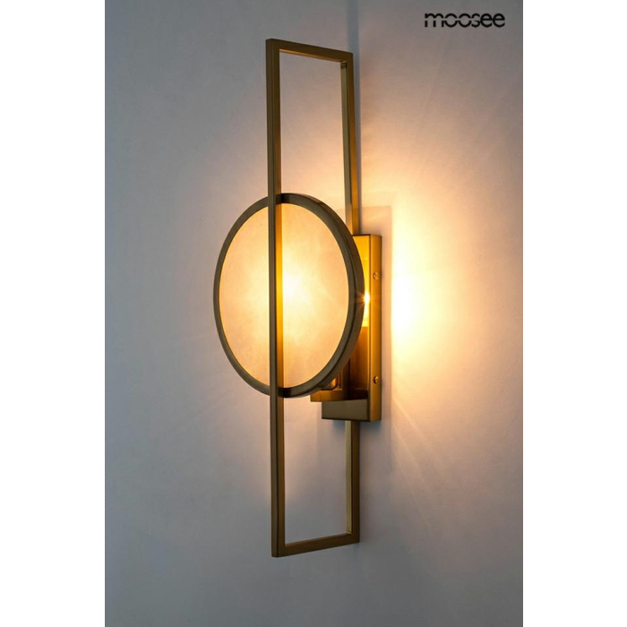 MOOSEE lampa ścienna TROYA złota (MSE1501100144)