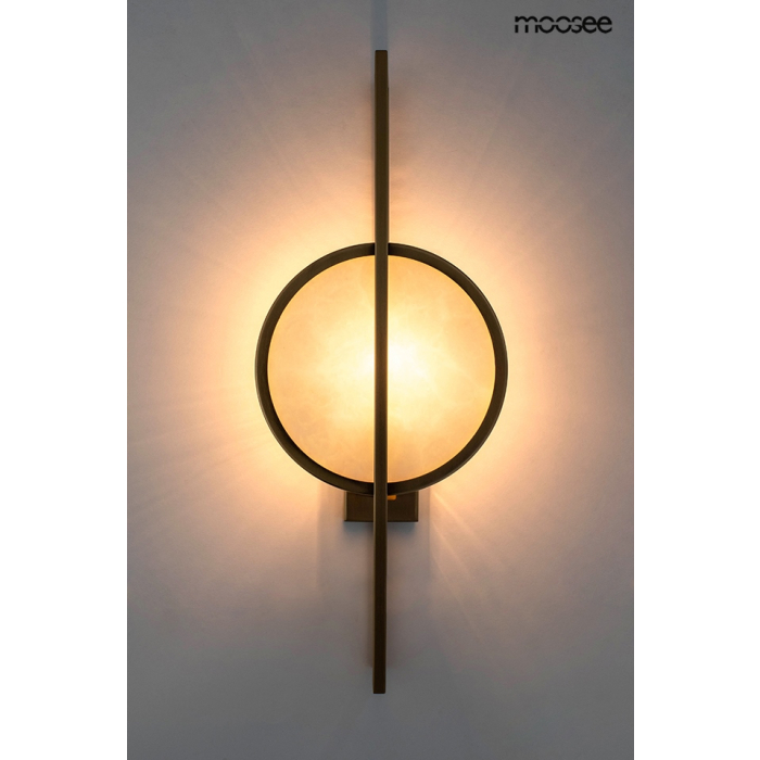 MOOSEE lampa ścienna TROYA złota (MSE1501100144)
