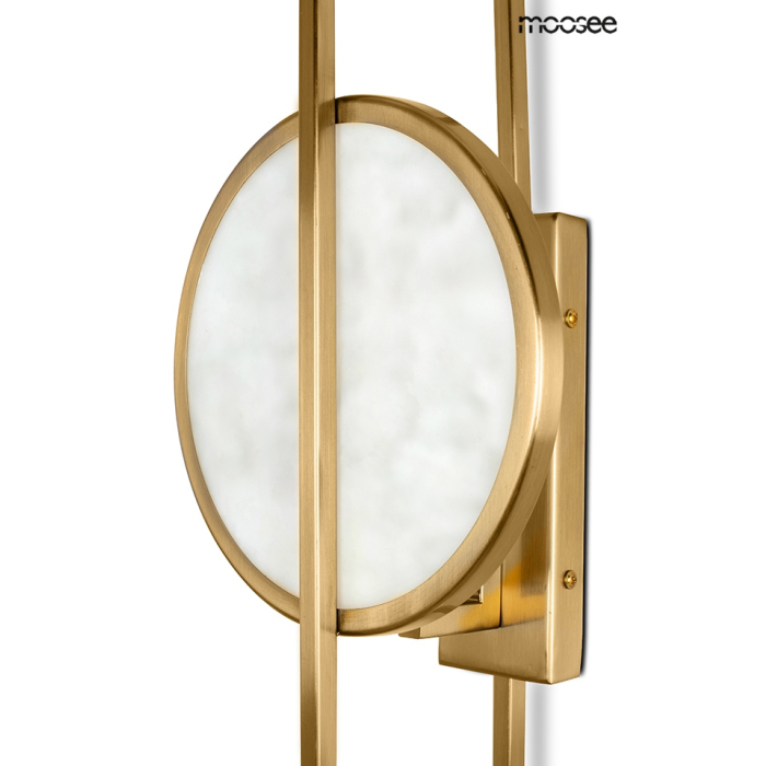 MOOSEE lampa ścienna TROYA złota (MSE1501100144)