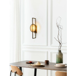 MOOSEE lampa ścienna TROYA złota (MSE1501100144)
