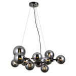 Italux Canello Wisząca Czarny mat 11xG9 5W PND-406007-11A-BL