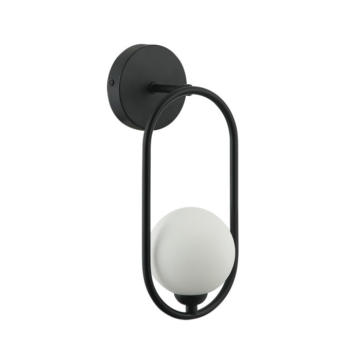 Italux Lupus Kinkiet Czarny 1xG9 40W WL-3965-1-BL