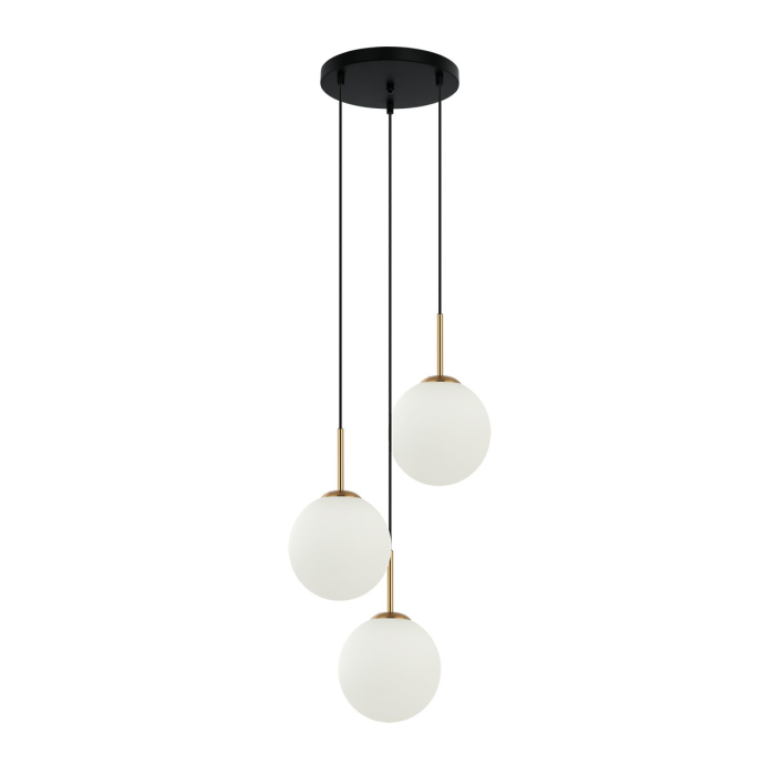 Italux Deore Wisząca Brąz antyczny 3xE27 40W PND-5578-3S-BRO-BK