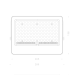 Italux Tiara Solarna Szary IP65 1xLED 300W 4000K SLR-21387-300W