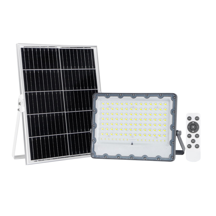 Italux Tiara Solarna Szary IP65 1xLED 300W 4000K SLR-21387-300W
