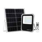 Italux Bares Solarna Szary IP65 1xLED 200W 4000K SLR-73142-200W