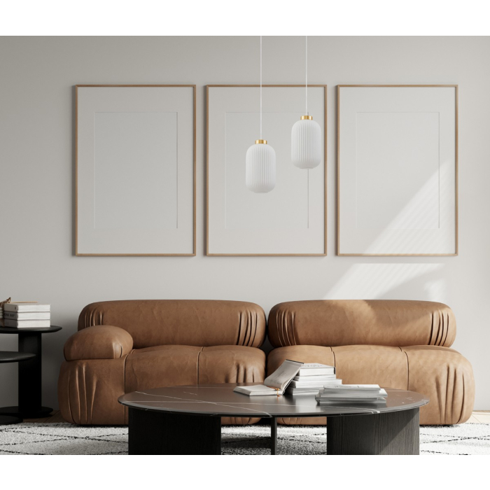 Italux Lindo Wisząca Złoty 1xE27 40W PND-52636-1-GD