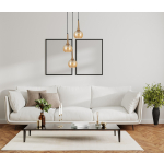 Italux Favera Wisząca Brąz antyczny 3xE27 40W PND-42361-3A-BRO-AMB