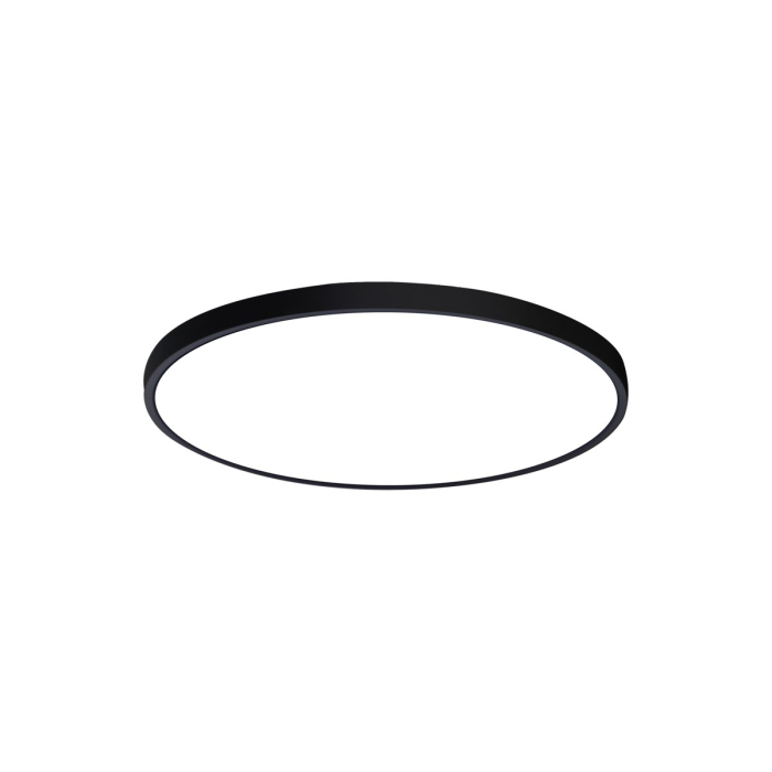 Italux Alata Plafon Czarny 1xLED 24W 2800K+4000K+6000K PLF-72836-300R-24W-BL