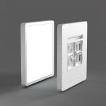 Italux Bastia Plafon Biały 1xLED 24W 2800K+4000K+6000K PLF-83625-300S-24W-WH