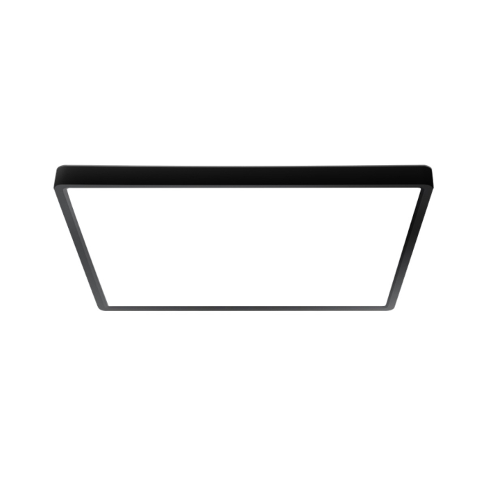 Italux Bastia Plafon Czarny 1xLED 45W 2800K+4000K+6000K PLF-83625-450S-45W-BL