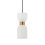 Italux Monza Wisząca Mosiężny 1xE27 40W PND-57602-1-BRO