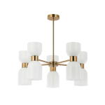 Italux Monza Wisząca Mosiężny 10xE27 40W PND-57602-5-BRO