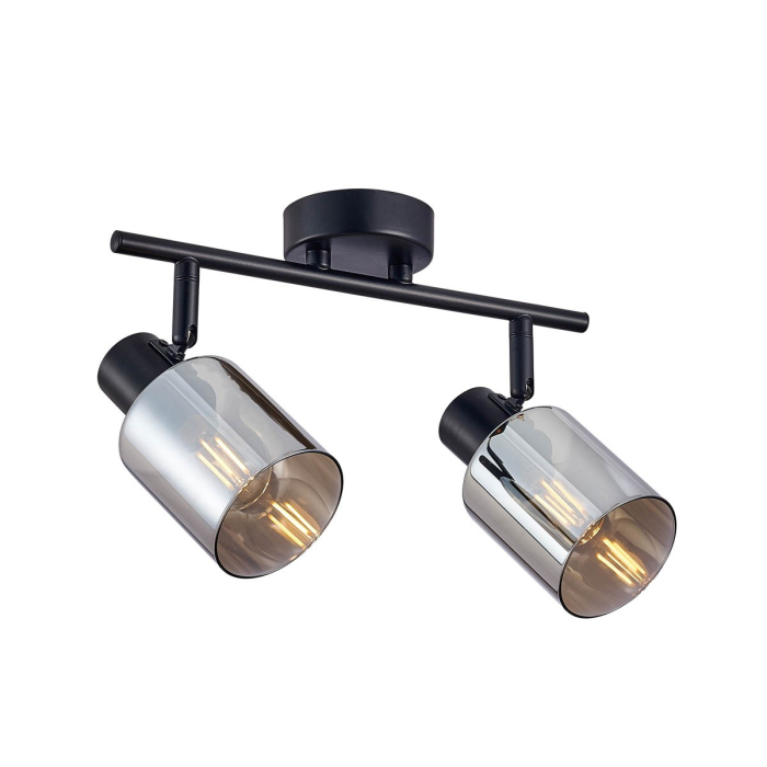 Italux Santia Reflektor/Spot Czarny 2xE14 40W SPL-65342-2-BK-SG