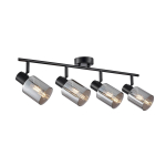 Italux Santia Reflektor/Spot Czarny 4xE14 40W SPL-65342-4-BK-SG