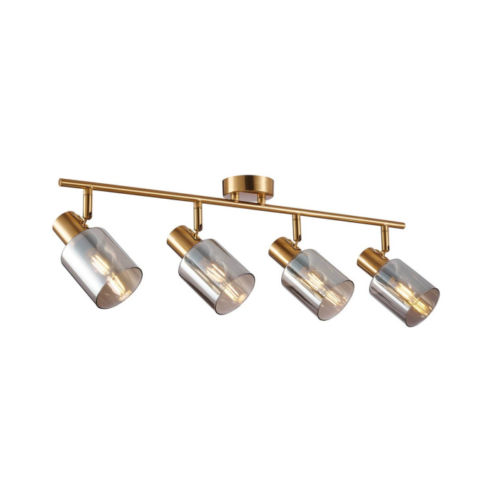 Italux Santia Reflektor/Spot Czarny 4xE14 40W SPL-65342-4-BRO-SG