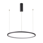 Italux Vinola Wisząca Czarny 1xLED 48W 3000K+4000K PND-56135B-080RPP-BK-3KS4K-TRDIMM