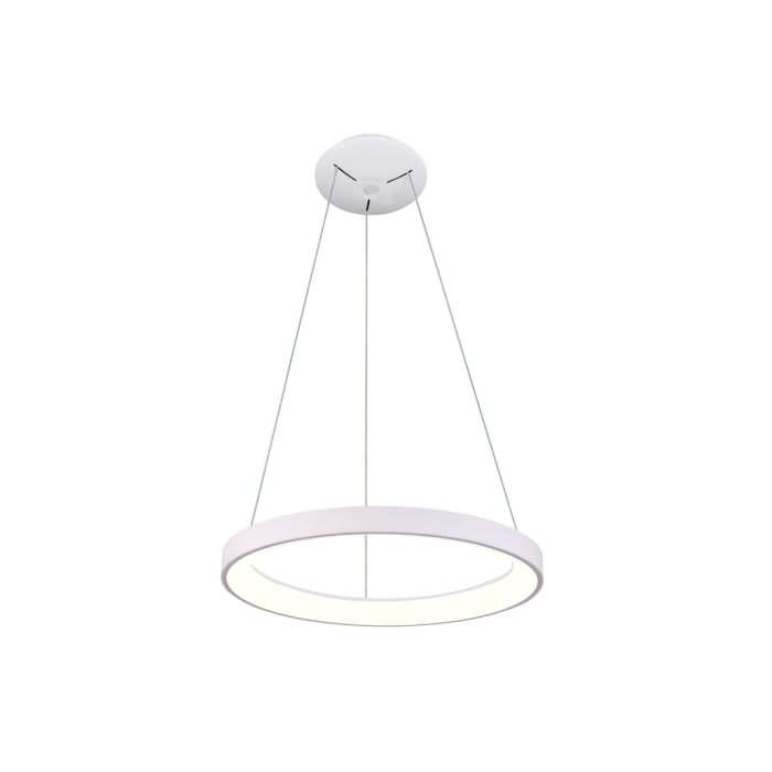 Italux Vico Wisząca Biały 1xLED 38W 3000K+4000K PND-53675-048RPC-WH-3KS4K