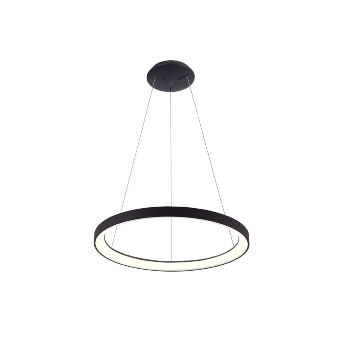 Italux Vico Wisząca Czarny 1xLED 38W 3000K+4000K PND-53675-048RPC-BK-3KS4K