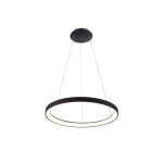 Italux Vico Wisząca Czarny 1xLED 38W 3000K+4000K PND-53675-048RPC-BK-3KS4K