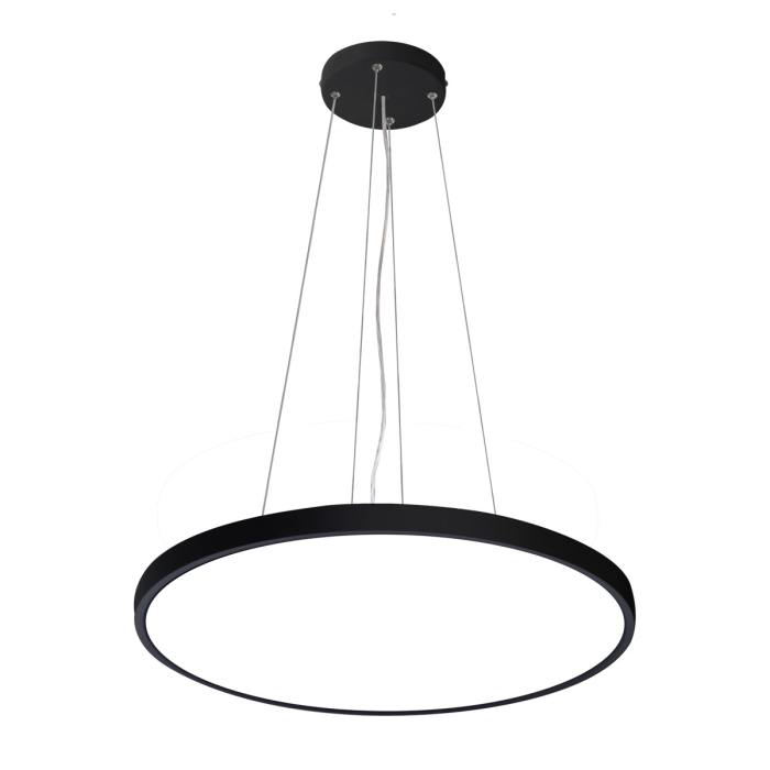 Italux Calvi Plafon Czarny 1xLED 36W 2800K+4000K+6000K PND-35263-480R-36W-BL