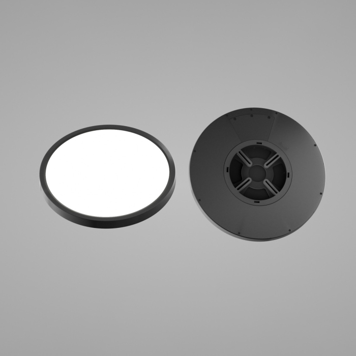 Italux Calvi Plafon Czarny 1xLED 36W 2800K+4000K+6000K PND-35263-480R-36W-BL