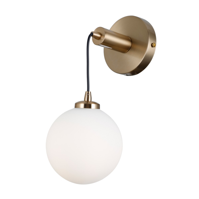 Italux Perlos Kinkiet Mosiądz miodowy 1xG9 5W WL-54456-1-HB