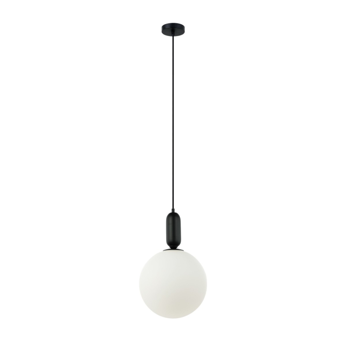 Italux Aldeva Wisząca Czarny 1xE27 40W PND-02340-1L-BK