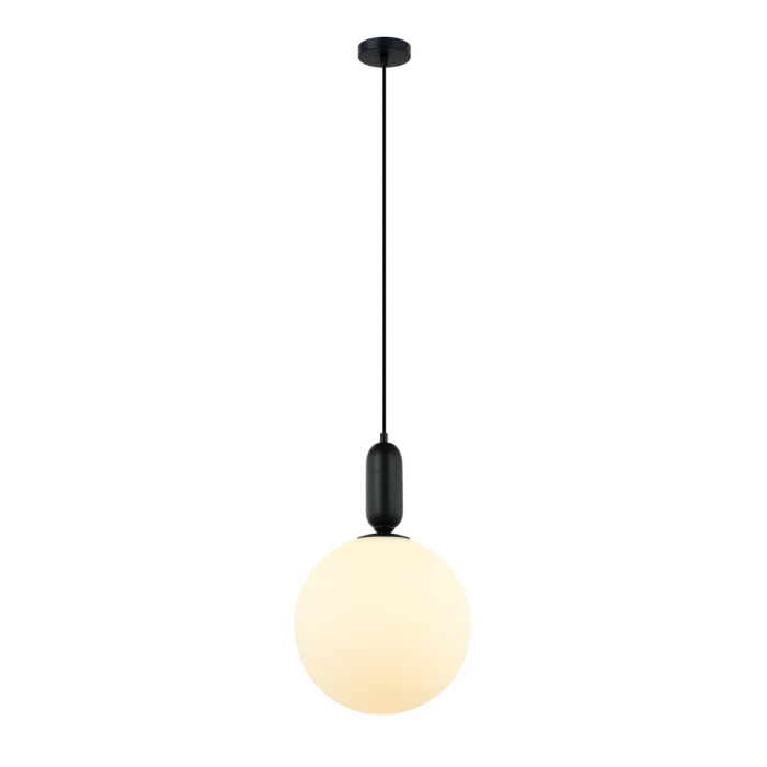 Italux Aldeva Wisząca Czarny 1xE27 40W PND-02340-1L-BK