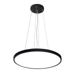 Italux Alata Wisząca Czarny 1xLED 32W 2800K+4000K+6000K PND-72836-400R-32W-BL
