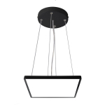 Italux Bastia Wisząca Czarny 1xLED 18W 2800K+4000K+6000K PND-83625-230S-18W-BL