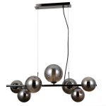 Italux Canello Wisząca Czarny chrom 7xG9 5W PND-406007-7A-BCR