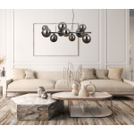 Italux Canello Wisząca Czarny chrom 10xG9 5W PND-406007-10A-BCR