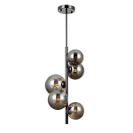 Italux Canello Wisząca Czarny chrom 5xG9 5W PND-406007-V5A-BCR