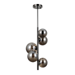 Italux Canello Wisząca Czarny chrom 5xG9 5W PND-406007-V5A-BCR