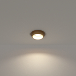Nowodvorski MONO SLIDE  Spot Podtynkowa Max moc 10W only LED GU10 Satynowy złoty 10798