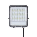 ITALUX Timbo Naświetlacz Szary IP65 1xLED 50W Neutralna biel FD-23913-50W