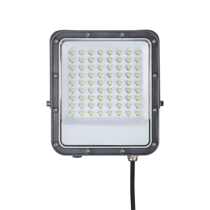 ITALUX Timbo Naświetlacz Szary IP65 1xLED 50W Neutralna biel FD-23913-50W
