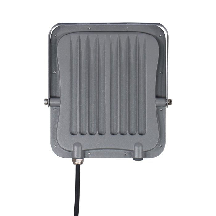 ITALUX Timbo Naświetlacz Szary IP65 1xLED 50W Neutralna biel FD-23913-50W
