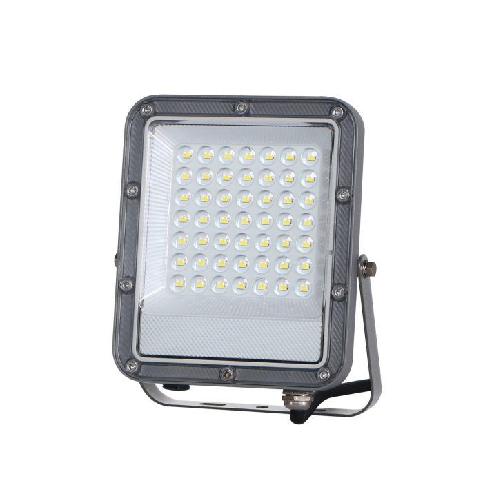 ITALUX Timbo Naświetlacz Szary IP65 1xLED 30W Neutralna biel FD-23913-30W