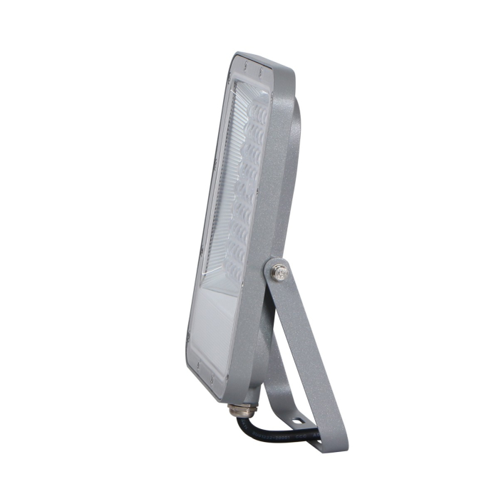 ITALUX Timbo Naświetlacz Szary IP65 1xLED 50W Neutralna biel FD-23913-50W