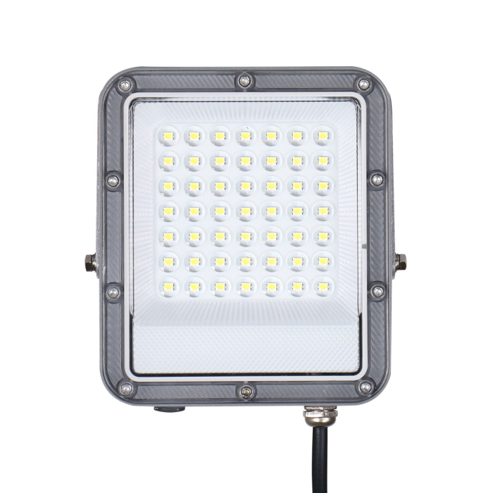 ITALUX Timbo Naświetlacz Szary IP65 1xLED 30W Neutralna biel FD-23913-30W