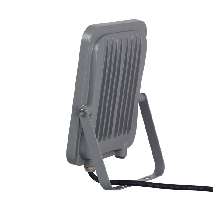 ITALUX Timbo Naświetlacz Szary IP65 1xLED 50W Neutralna biel FD-23913-50W