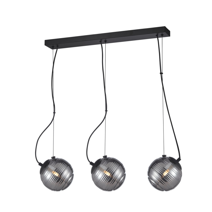 ITALUX Perona Wisząca Czarny mat 3xG9 PND-92389-3L-BK