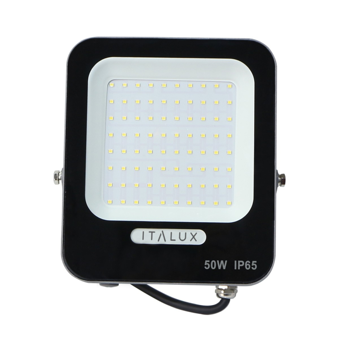 ITALUX Korta Naświetlacz Szary IP65 1xLED 50W Neutralna biel FD-27253-50W